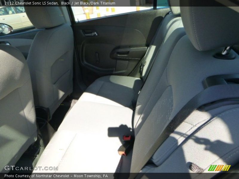 Black / Jet Black/Dark Titanium 2012 Chevrolet Sonic LS Sedan