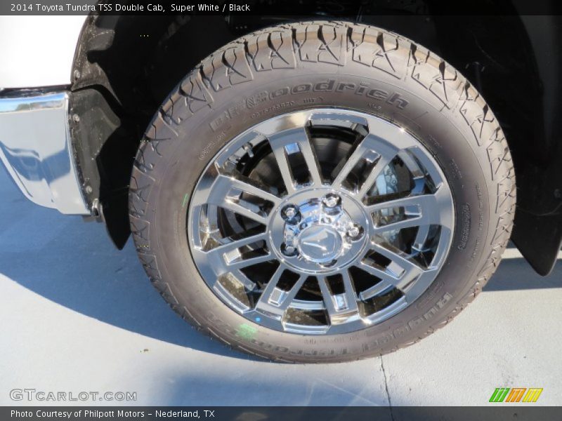Super White / Black 2014 Toyota Tundra TSS Double Cab