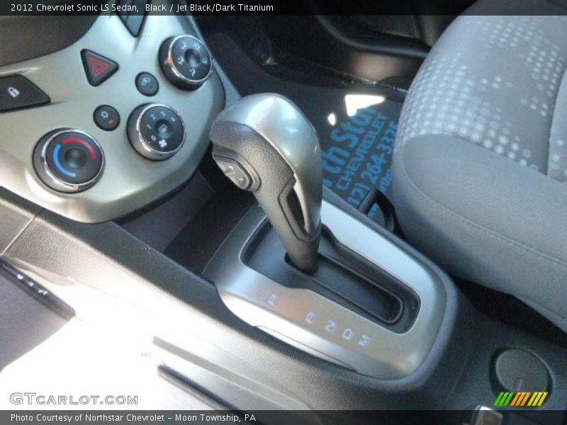 Black / Jet Black/Dark Titanium 2012 Chevrolet Sonic LS Sedan