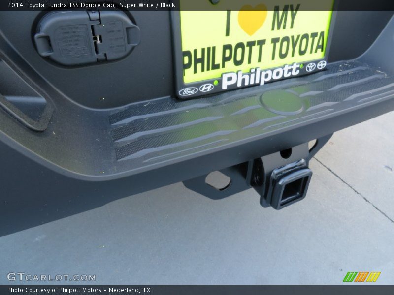 Super White / Black 2014 Toyota Tundra TSS Double Cab