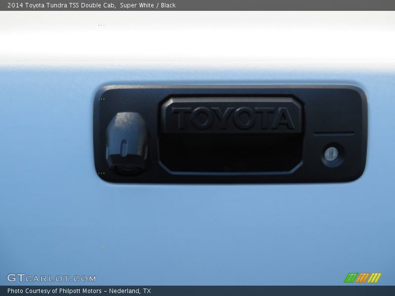 Super White / Black 2014 Toyota Tundra TSS Double Cab
