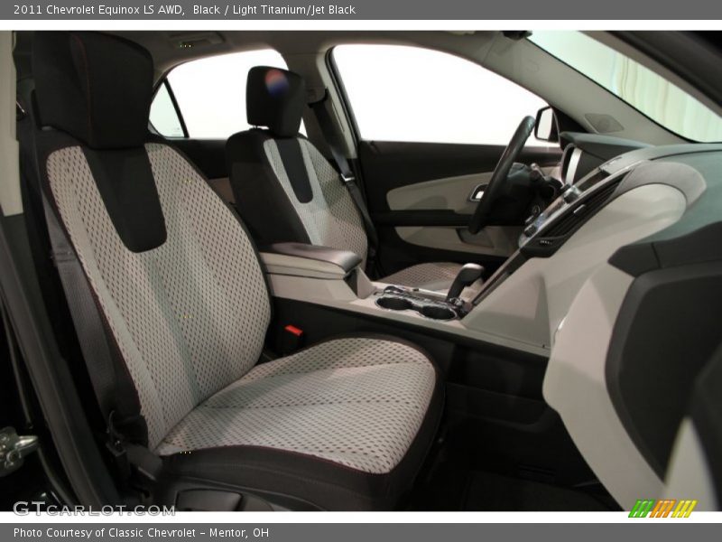 Front Seat of 2011 Equinox LS AWD