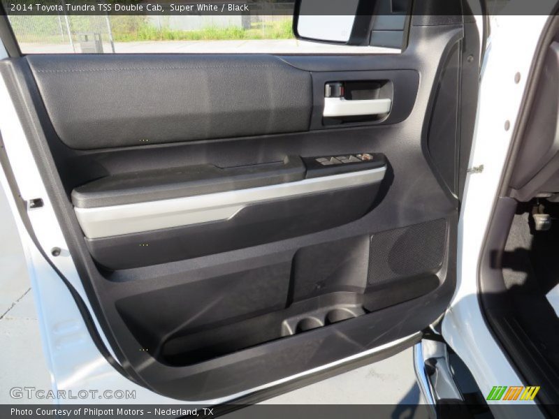 Super White / Black 2014 Toyota Tundra TSS Double Cab