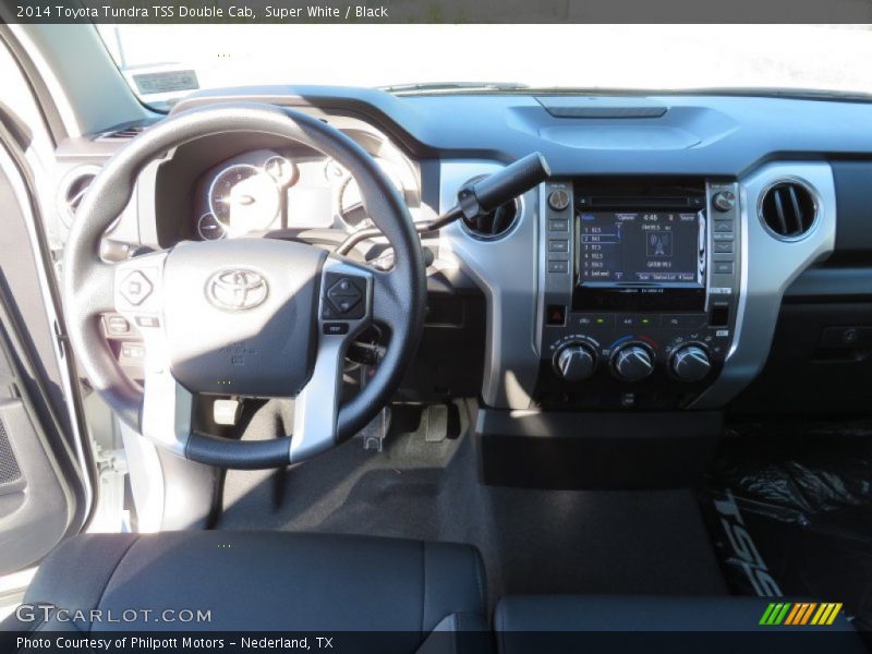 Super White / Black 2014 Toyota Tundra TSS Double Cab