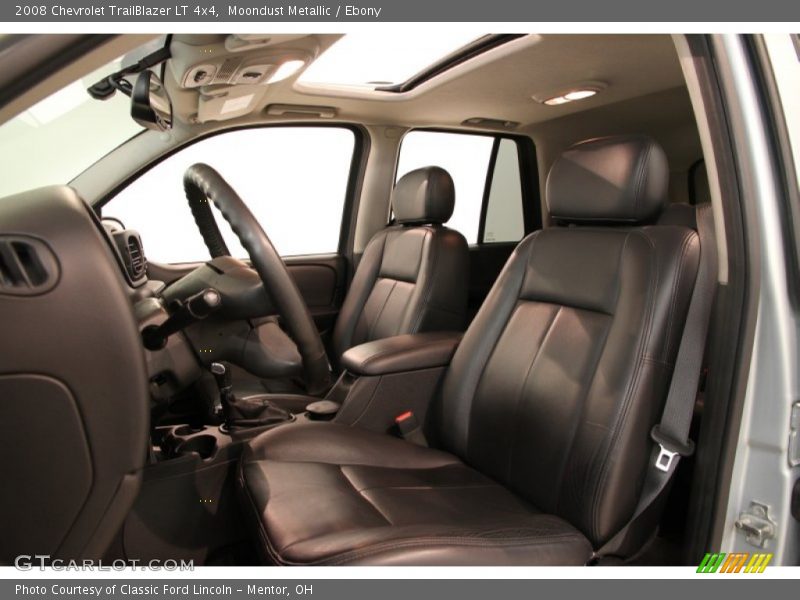 Front Seat of 2008 TrailBlazer LT 4x4