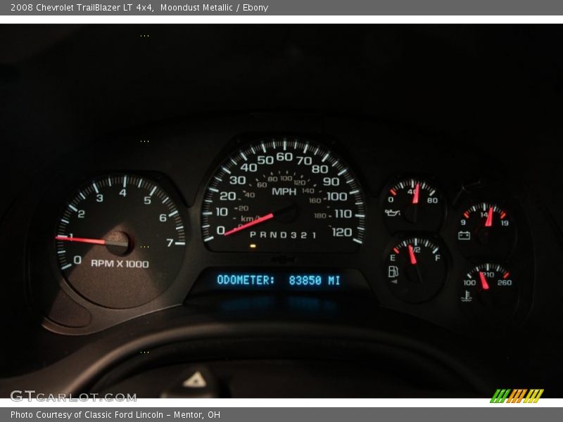  2008 TrailBlazer LT 4x4 LT 4x4 Gauges