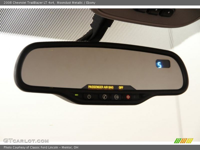 Moondust Metallic / Ebony 2008 Chevrolet TrailBlazer LT 4x4