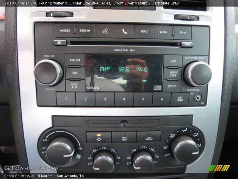 Bright Silver Metallic / Dark Slate Gray 2010 Chrysler 300 Touring Walter P. Chryler Executive Series