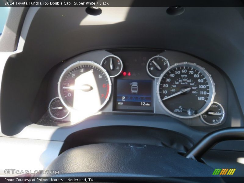 Super White / Black 2014 Toyota Tundra TSS Double Cab