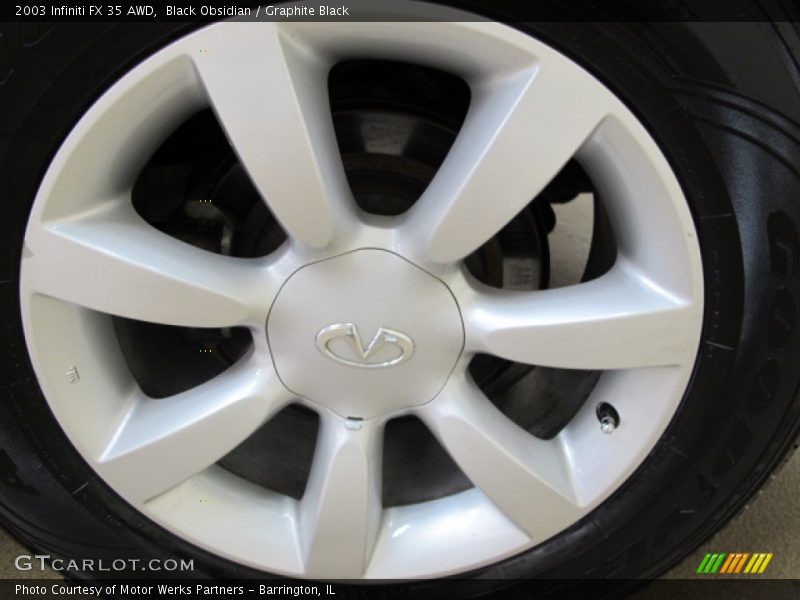 Black Obsidian / Graphite Black 2003 Infiniti FX 35 AWD