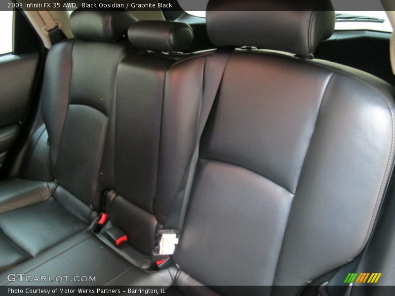 Black Obsidian / Graphite Black 2003 Infiniti FX 35 AWD