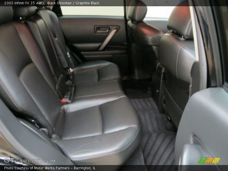 Black Obsidian / Graphite Black 2003 Infiniti FX 35 AWD