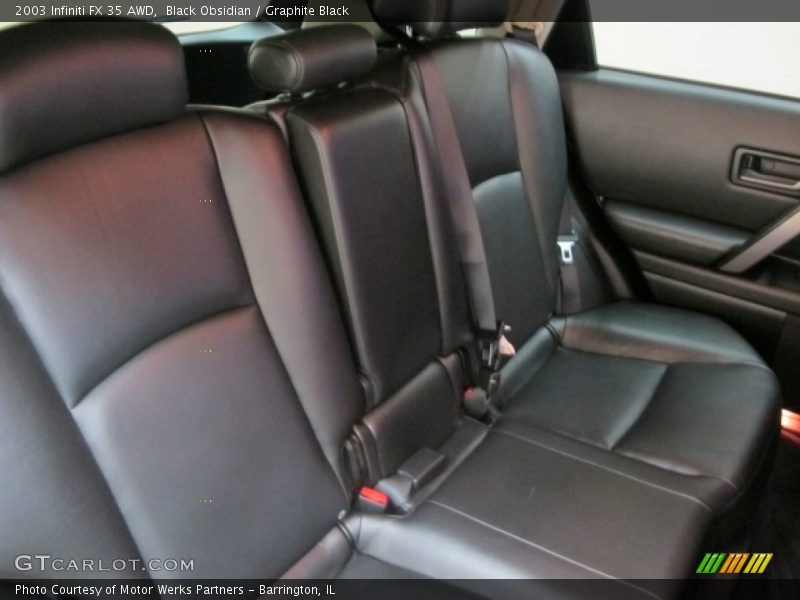 Black Obsidian / Graphite Black 2003 Infiniti FX 35 AWD