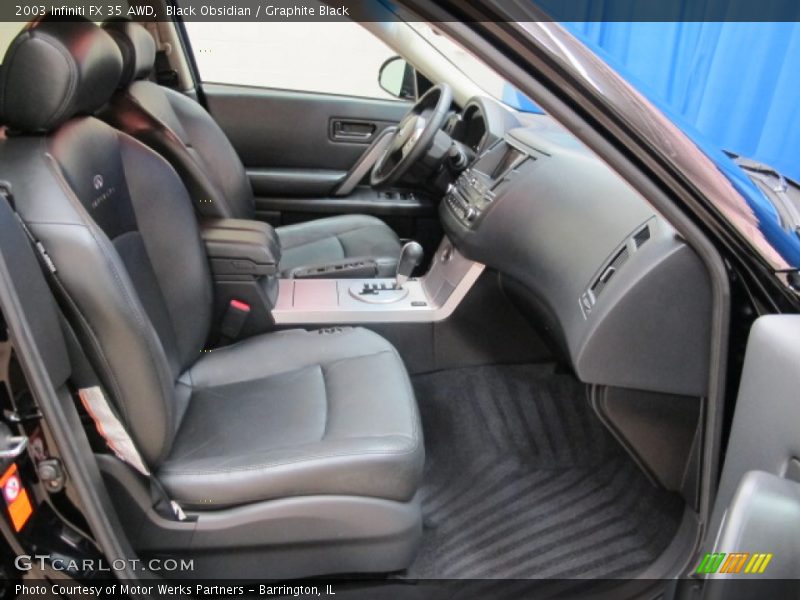 Black Obsidian / Graphite Black 2003 Infiniti FX 35 AWD