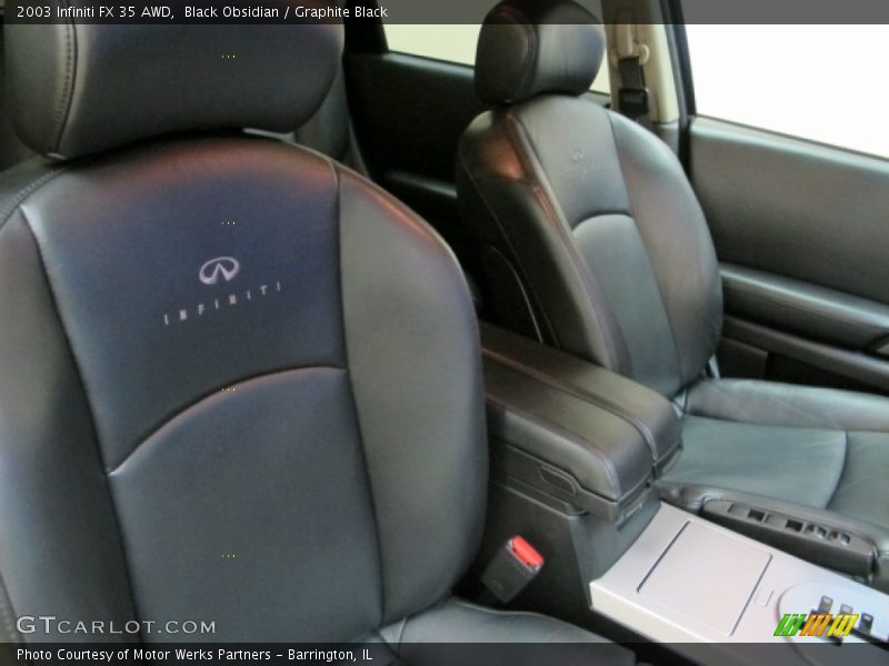 Black Obsidian / Graphite Black 2003 Infiniti FX 35 AWD