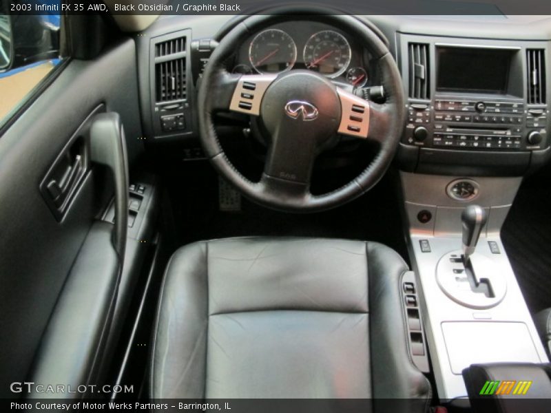 Black Obsidian / Graphite Black 2003 Infiniti FX 35 AWD