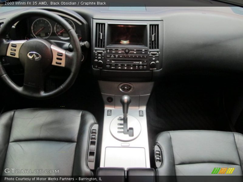 Black Obsidian / Graphite Black 2003 Infiniti FX 35 AWD