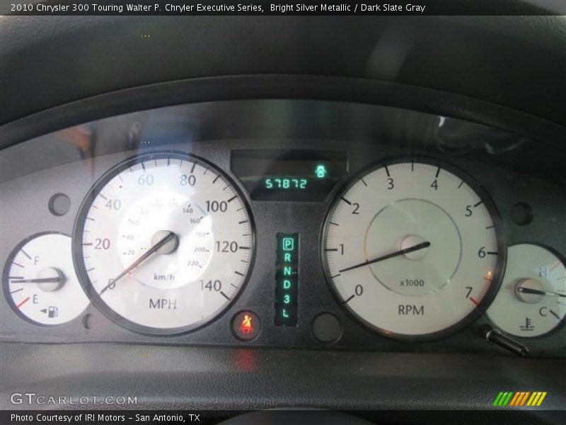 Bright Silver Metallic / Dark Slate Gray 2010 Chrysler 300 Touring Walter P. Chryler Executive Series