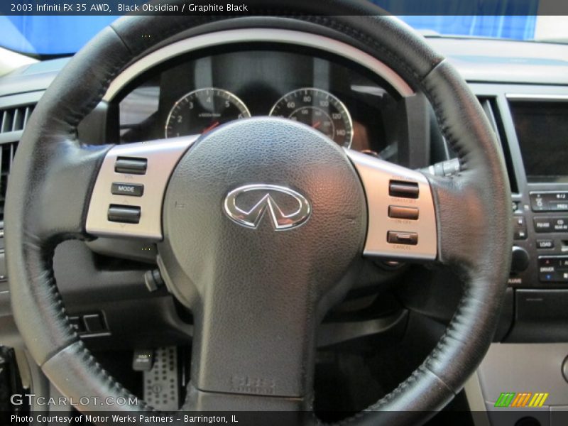 Black Obsidian / Graphite Black 2003 Infiniti FX 35 AWD