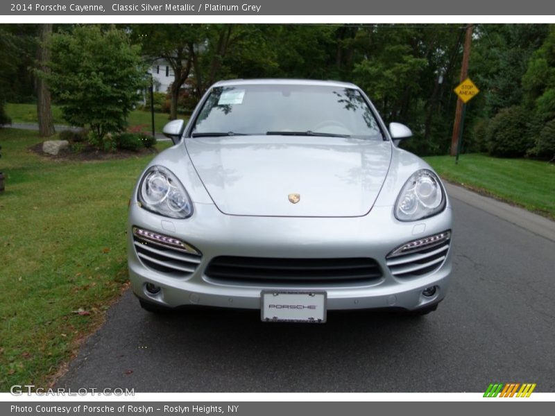 Classic Silver Metallic / Platinum Grey 2014 Porsche Cayenne