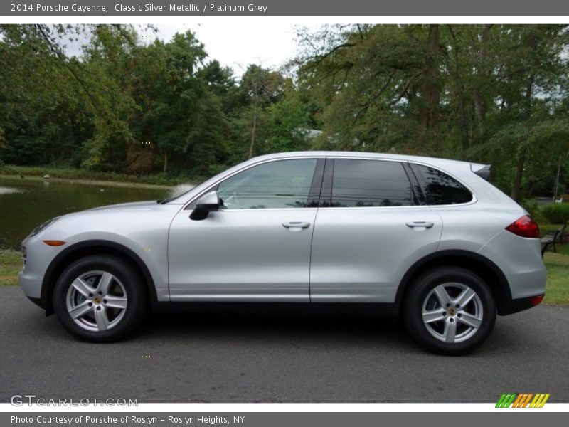  2014 Cayenne  Classic Silver Metallic