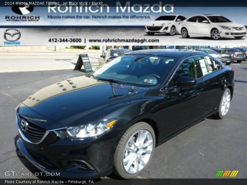 Jet Black Mica / Black 2014 Mazda MAZDA6 Touring