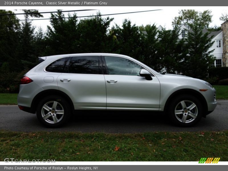 Classic Silver Metallic / Platinum Grey 2014 Porsche Cayenne