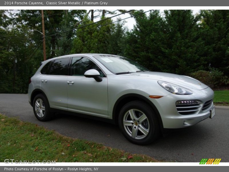 Classic Silver Metallic / Platinum Grey 2014 Porsche Cayenne