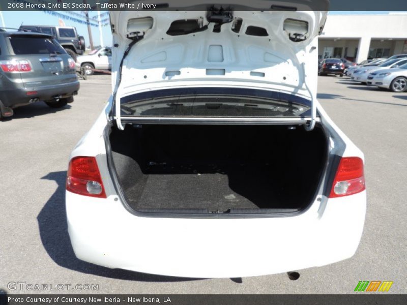 Taffeta White / Ivory 2008 Honda Civic EX Sedan