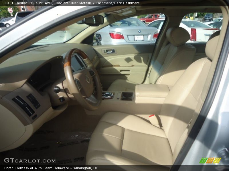 Radiant Silver Metallic / Cashmere/Dark Cashmere 2011 Cadillac STS 4 V6 AWD