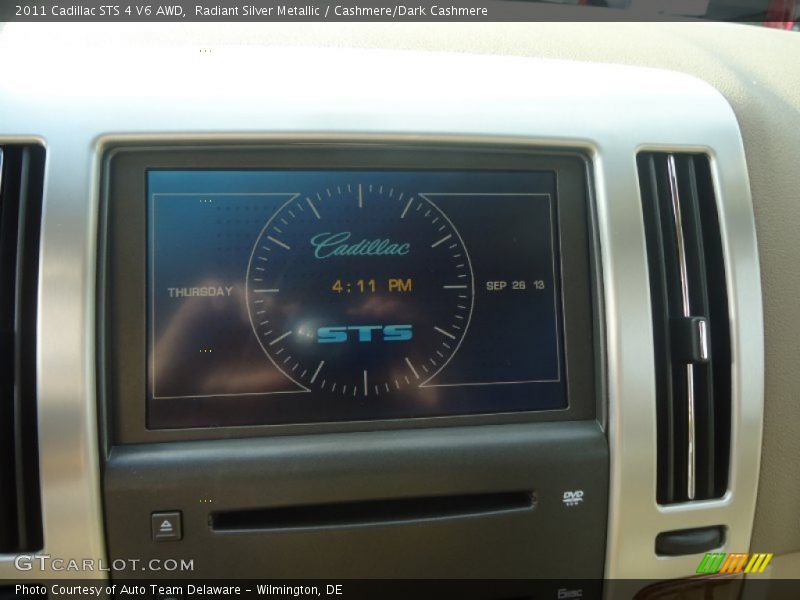 Radiant Silver Metallic / Cashmere/Dark Cashmere 2011 Cadillac STS 4 V6 AWD