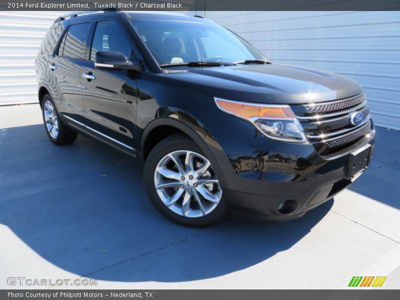 Tuxedo Black / Charcoal Black 2014 Ford Explorer Limited