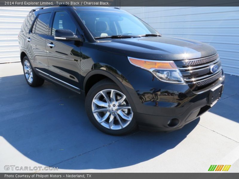 Tuxedo Black / Charcoal Black 2014 Ford Explorer Limited