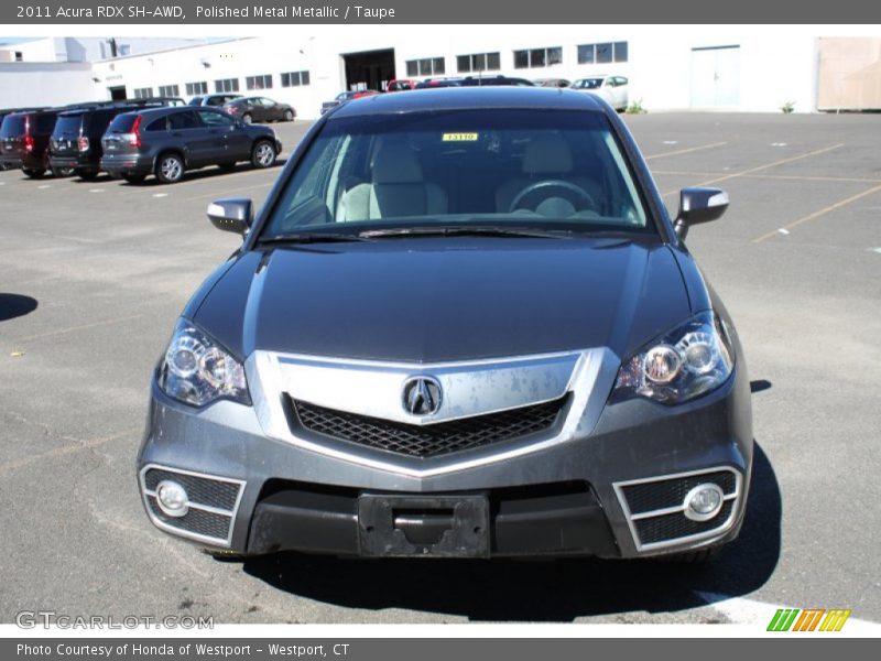 Polished Metal Metallic / Taupe 2011 Acura RDX SH-AWD