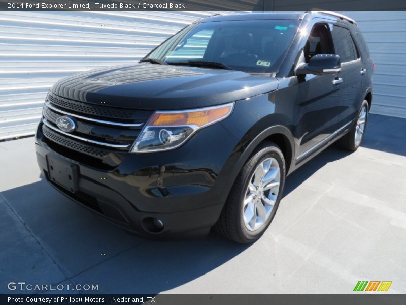 Tuxedo Black / Charcoal Black 2014 Ford Explorer Limited