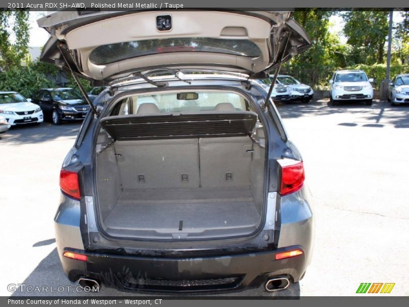 Polished Metal Metallic / Taupe 2011 Acura RDX SH-AWD