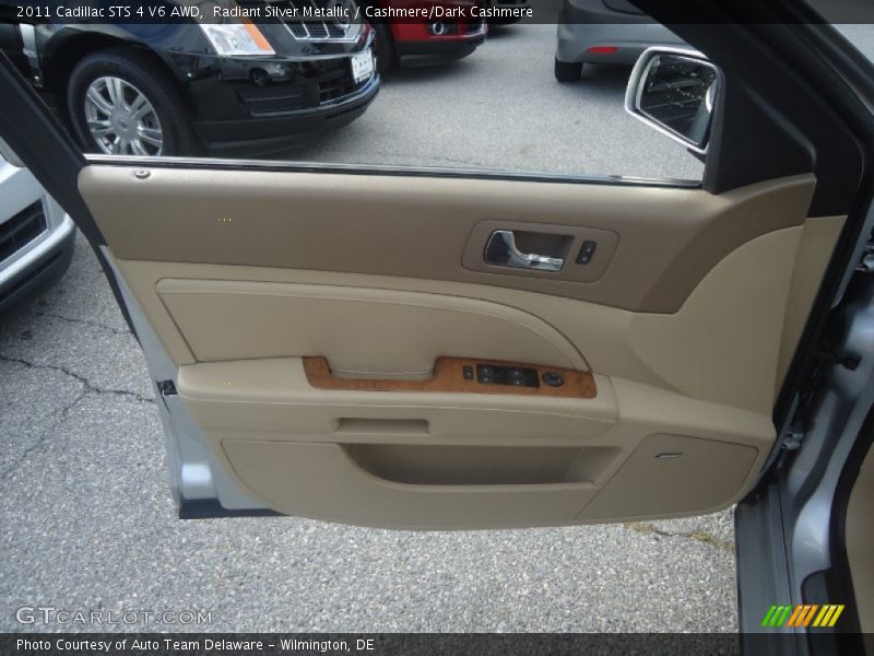 Radiant Silver Metallic / Cashmere/Dark Cashmere 2011 Cadillac STS 4 V6 AWD
