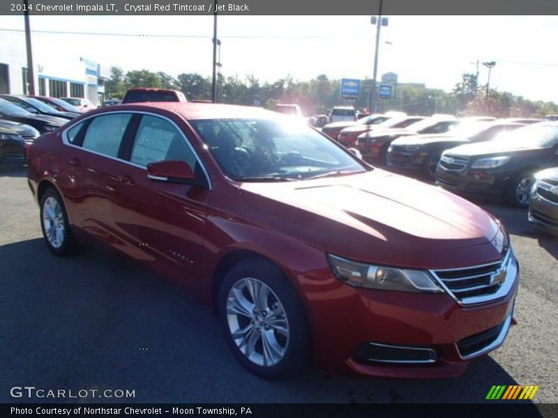 Crystal Red Tintcoat / Jet Black 2014 Chevrolet Impala LT