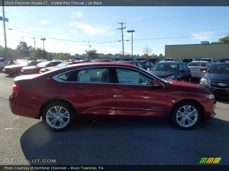 Crystal Red Tintcoat / Jet Black 2014 Chevrolet Impala LT