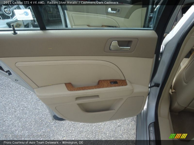 Radiant Silver Metallic / Cashmere/Dark Cashmere 2011 Cadillac STS 4 V6 AWD