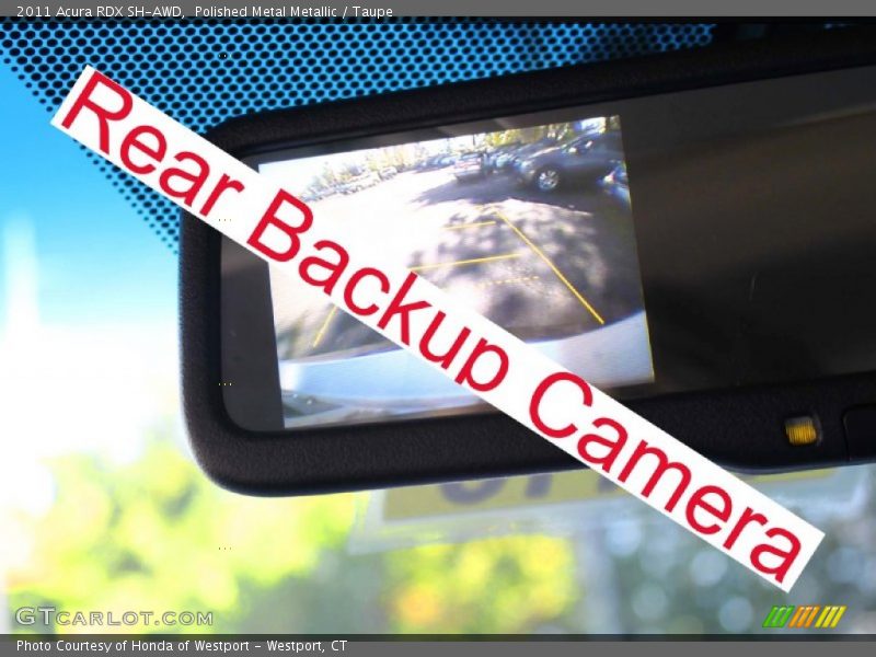 Polished Metal Metallic / Taupe 2011 Acura RDX SH-AWD