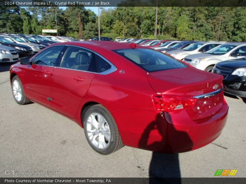 Crystal Red Tintcoat / Jet Black 2014 Chevrolet Impala LT