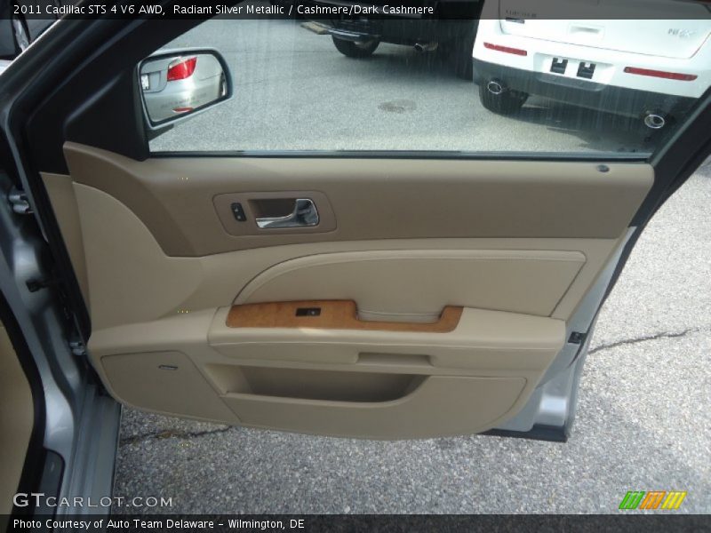 Radiant Silver Metallic / Cashmere/Dark Cashmere 2011 Cadillac STS 4 V6 AWD