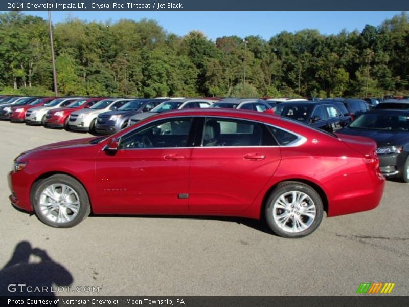 Crystal Red Tintcoat / Jet Black 2014 Chevrolet Impala LT