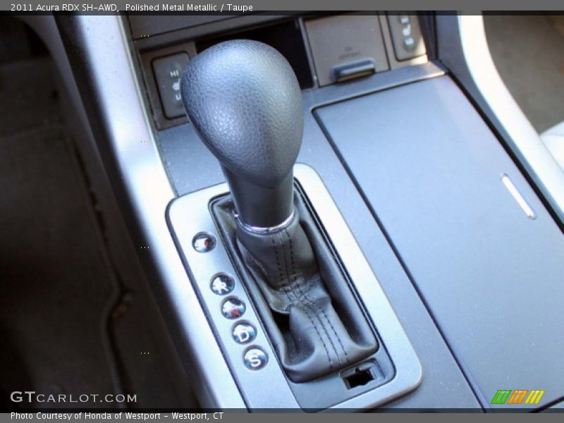 Polished Metal Metallic / Taupe 2011 Acura RDX SH-AWD