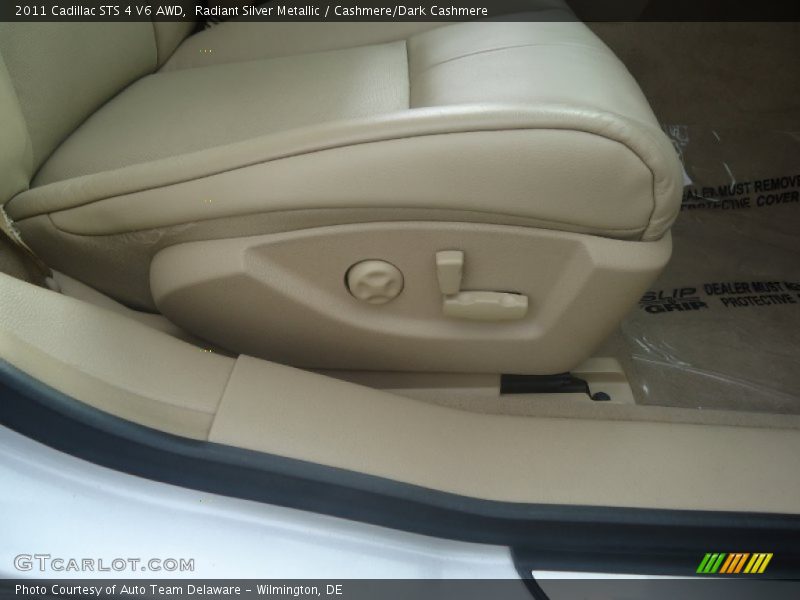 Radiant Silver Metallic / Cashmere/Dark Cashmere 2011 Cadillac STS 4 V6 AWD