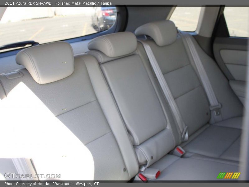 Polished Metal Metallic / Taupe 2011 Acura RDX SH-AWD
