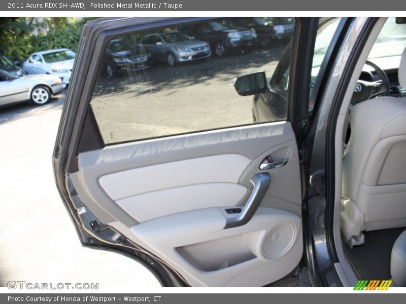 Polished Metal Metallic / Taupe 2011 Acura RDX SH-AWD