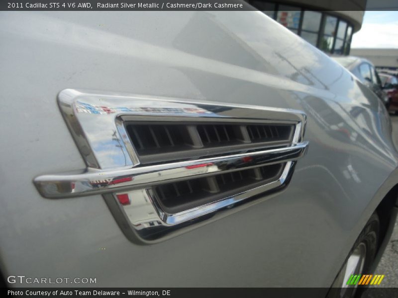 Radiant Silver Metallic / Cashmere/Dark Cashmere 2011 Cadillac STS 4 V6 AWD