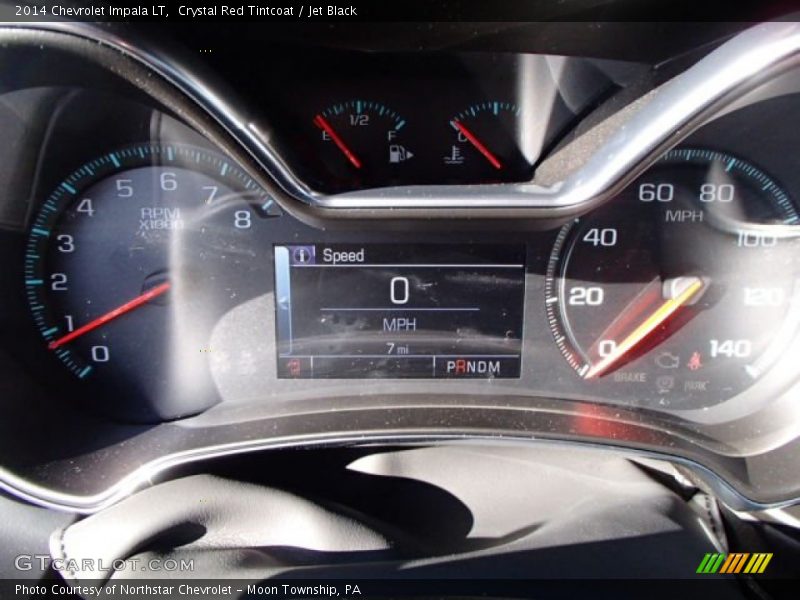 Crystal Red Tintcoat / Jet Black 2014 Chevrolet Impala LT
